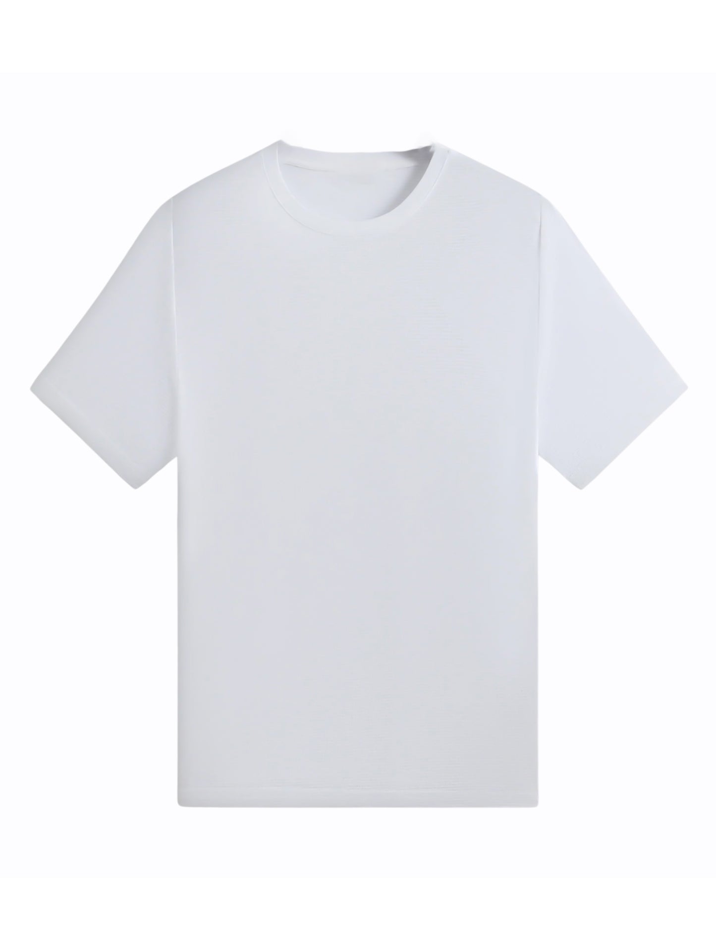 White Daily Basic T-shirt