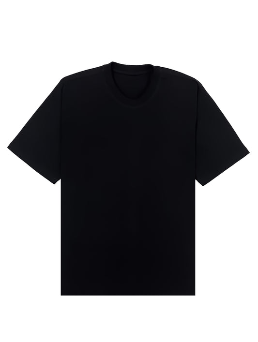 Black Daily Basic T-shirt