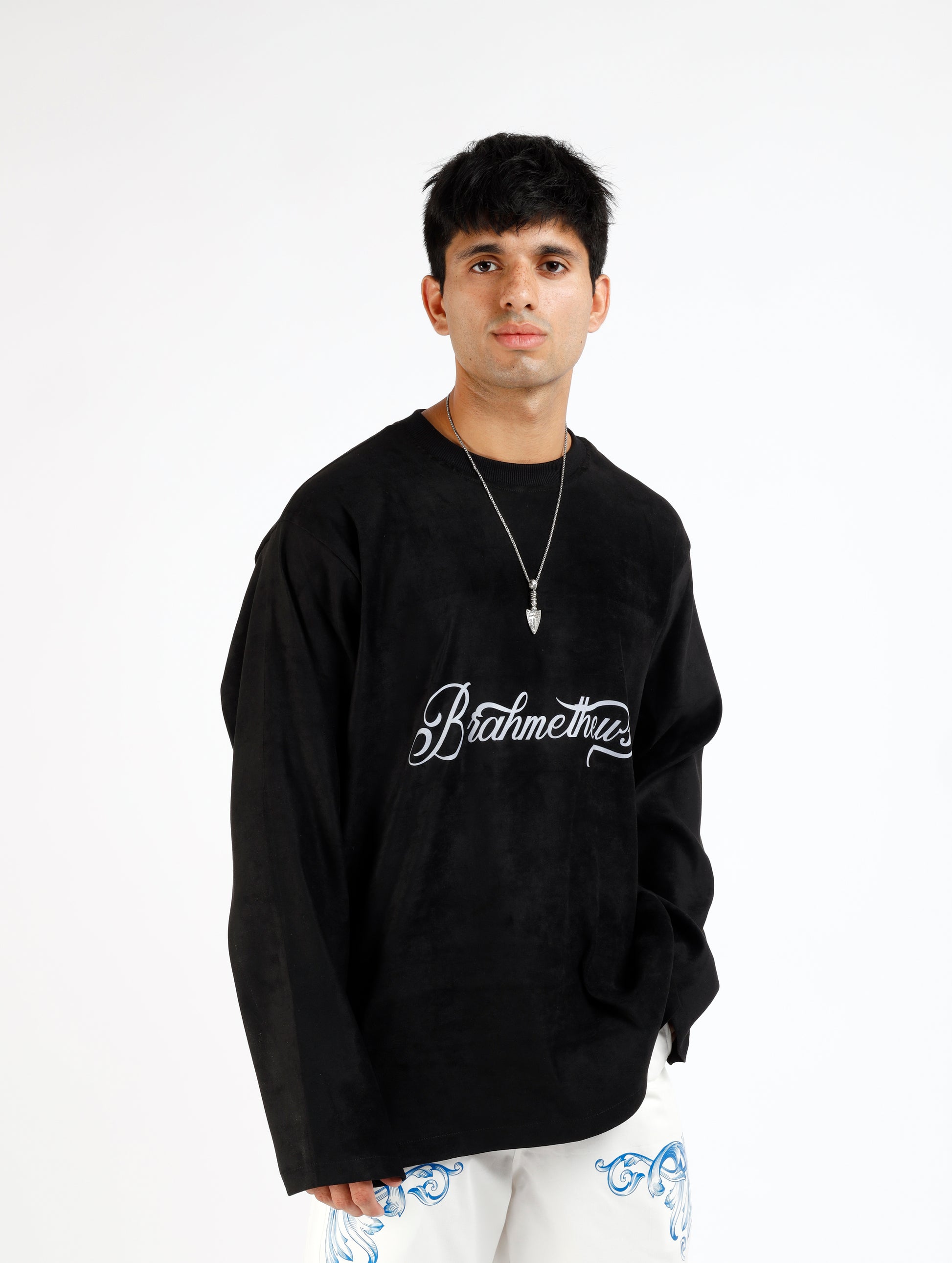 Black Suede T-shirt