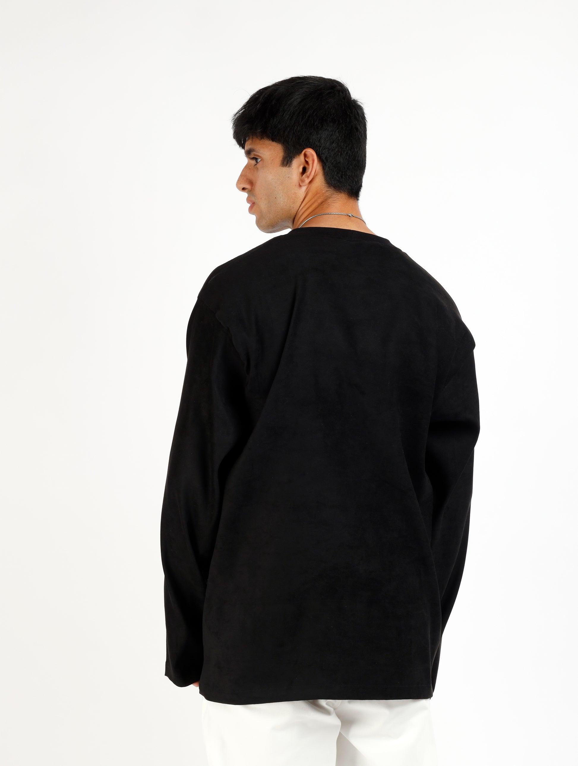 Black Suede T-shirt