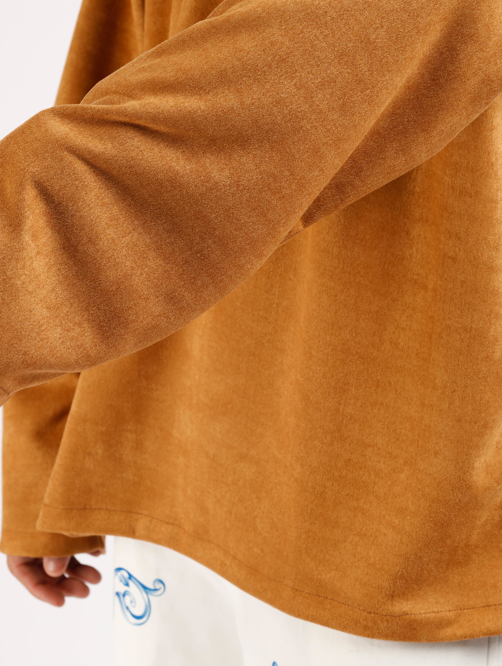 Brown Suede T-shirt
