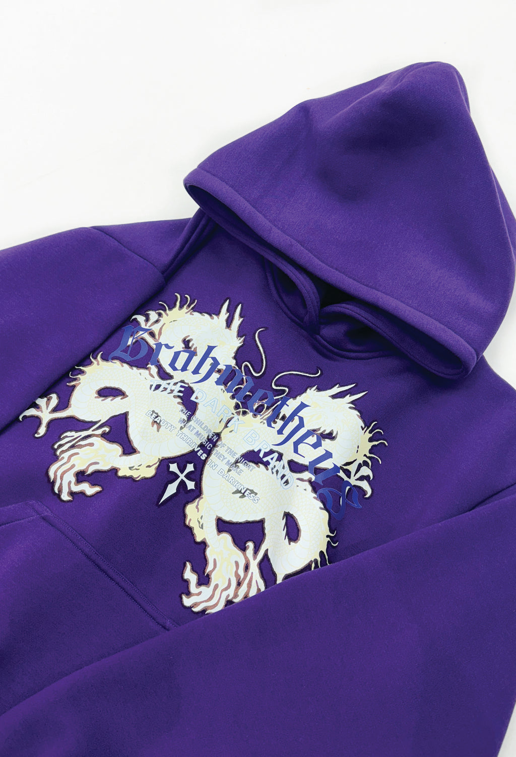 Purple Dragon Fire Hoodie